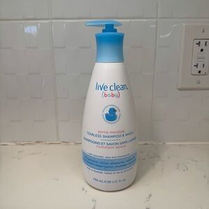 Live Clean Unopened Baby Tearless Shampoo & Wash